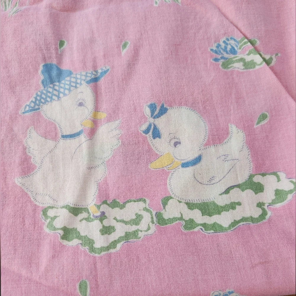 Vintage Crib Duvet Cover - Picture 9 of 12